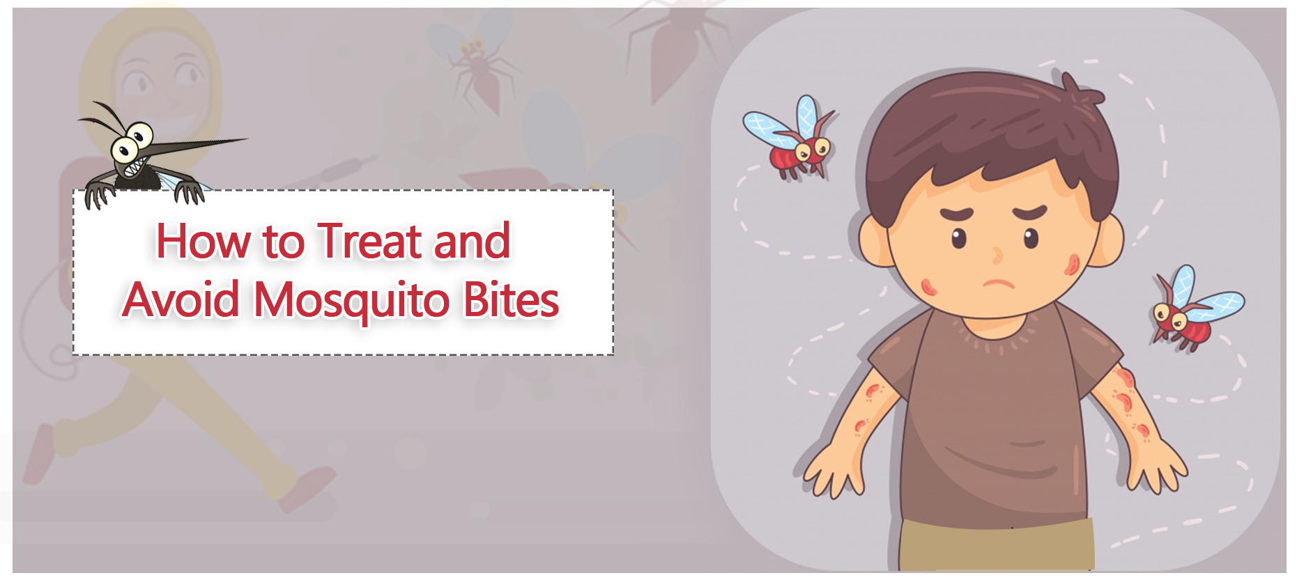 How to treat and avoid mosquito bites
