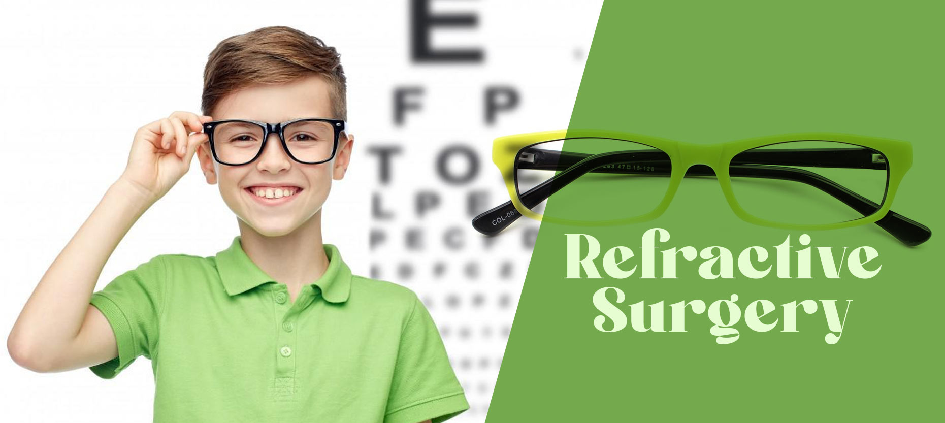 Want to lose those glasses? Refractive Surgery is an option