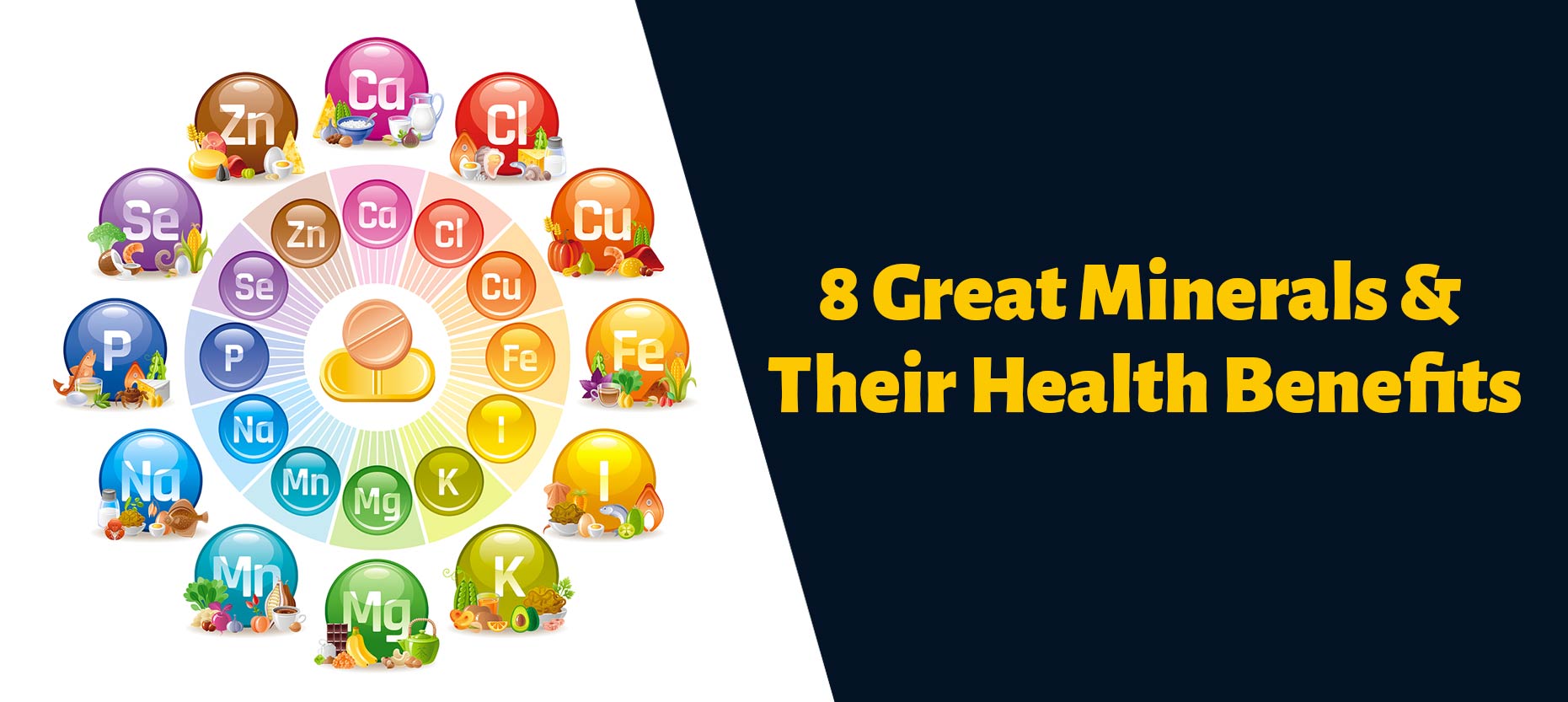8 Great MInerals & Their Health Benefits