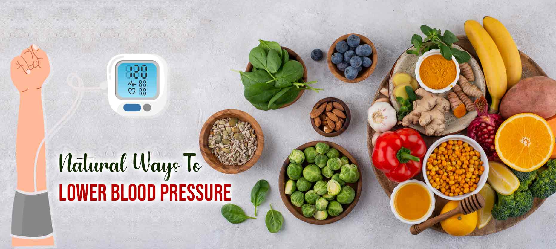 Natural Ways To Lower Blood Pressure Food Nutrition MedPlusMart