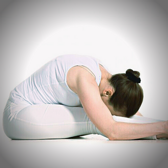 yoga pose to ease pain